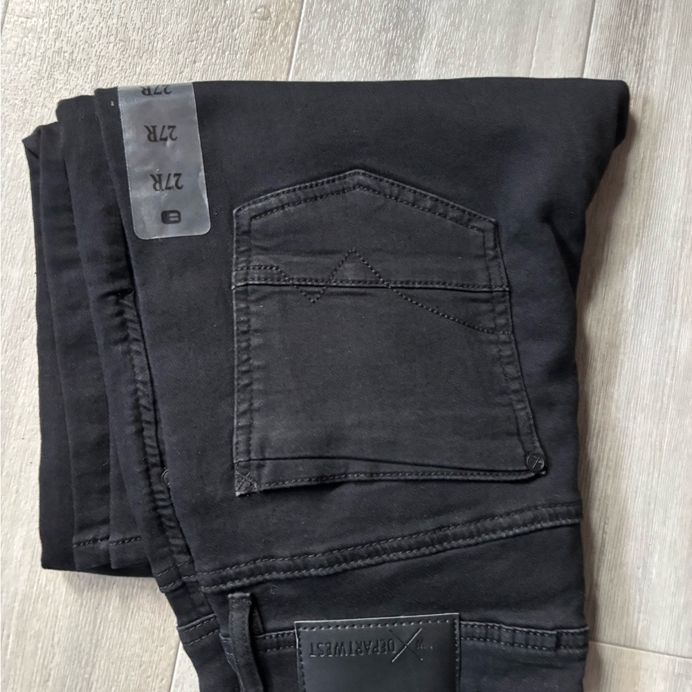 Buckle Black Skinny Men's Jeans
